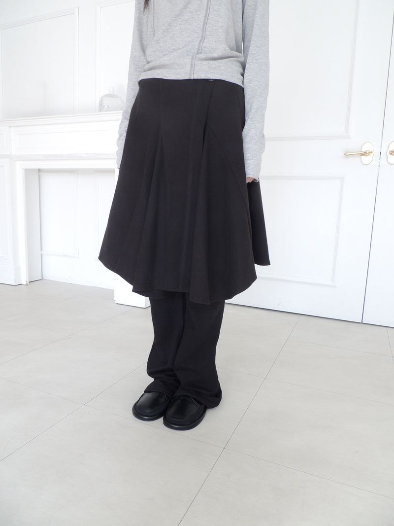 long boots-cut pants