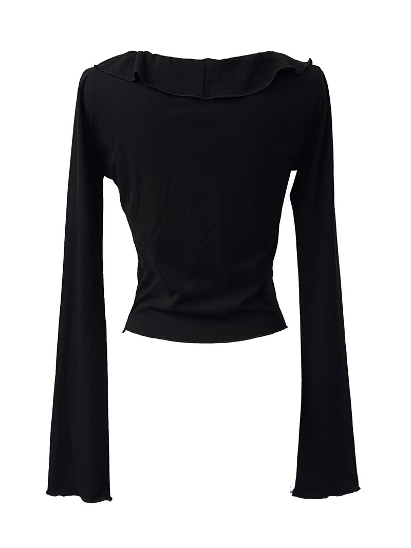 volli strap frill cardigan (2color)