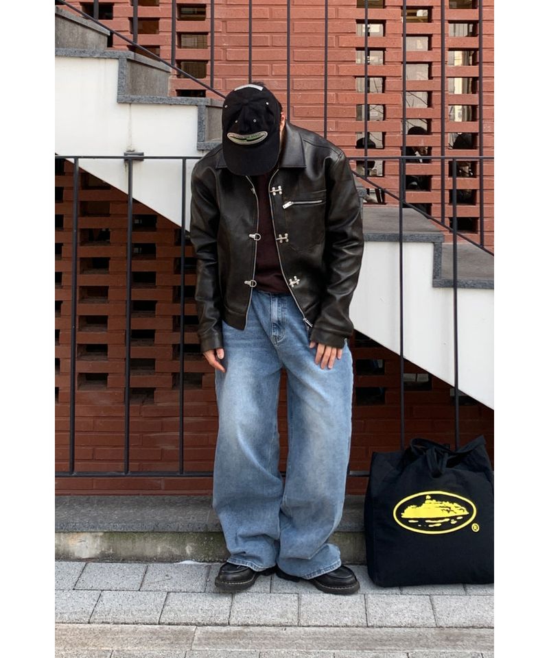 Pinter Hook Leather Jacket