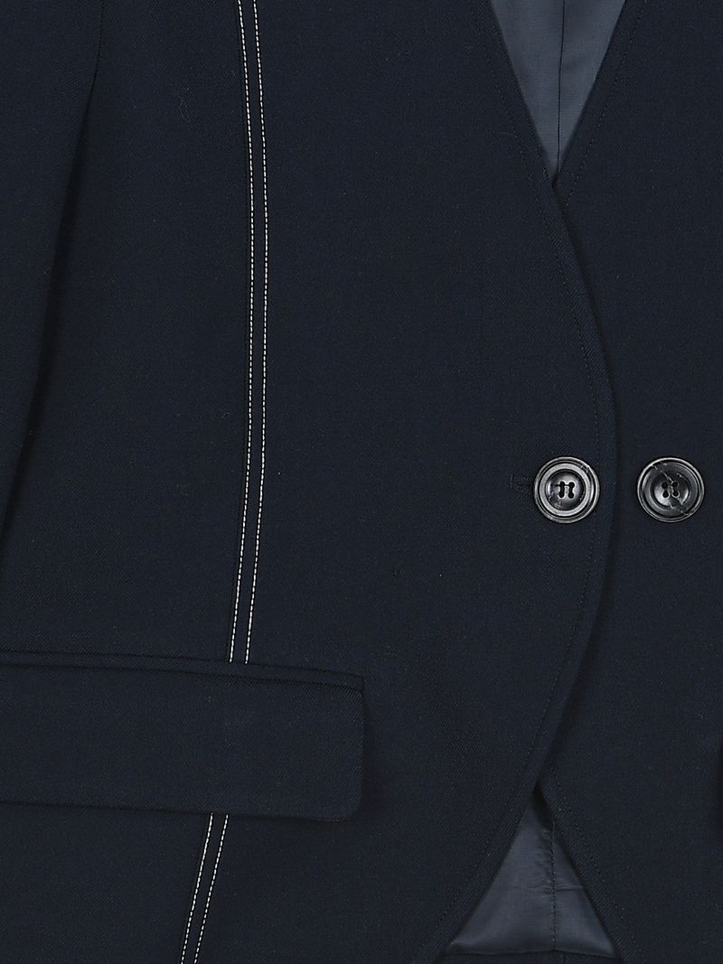 Line No-collar Jacket (2colors)