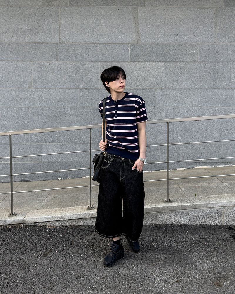 Kyle Selvedge Bermuda Denim Pants