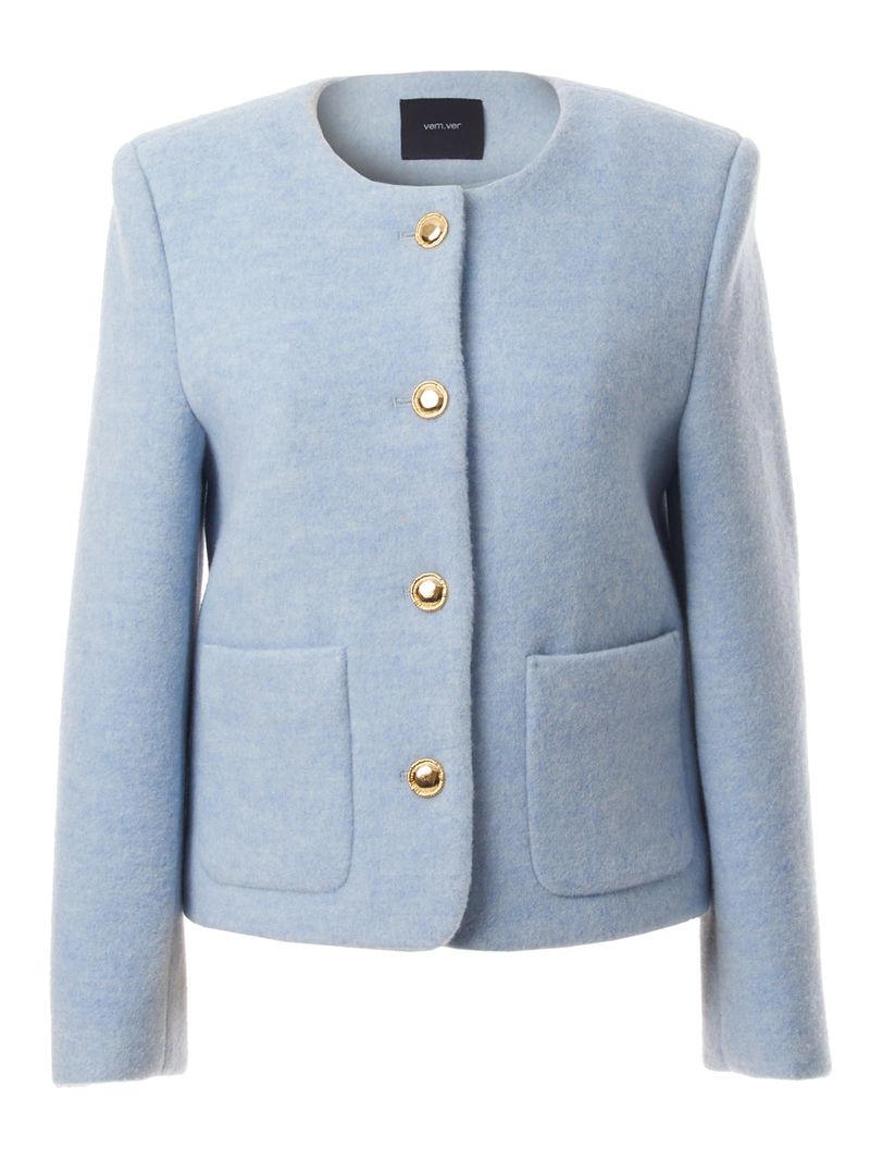 MARIE WOOL JACKET_SKY BLUE