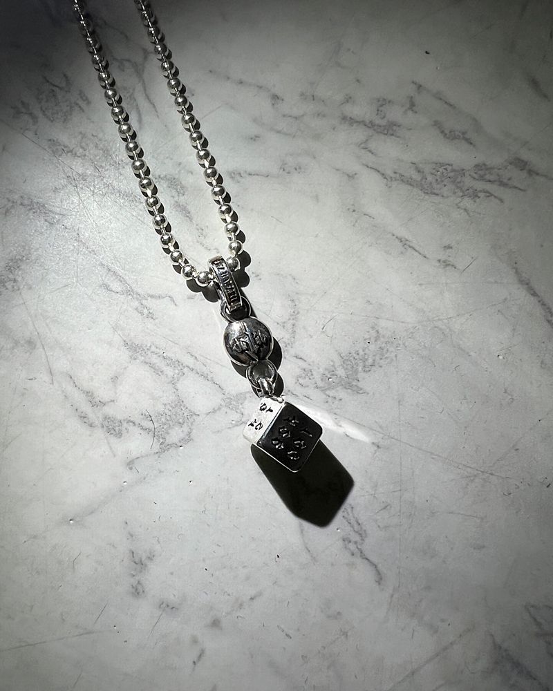 AE DICE BALL CHAIN PENDANT