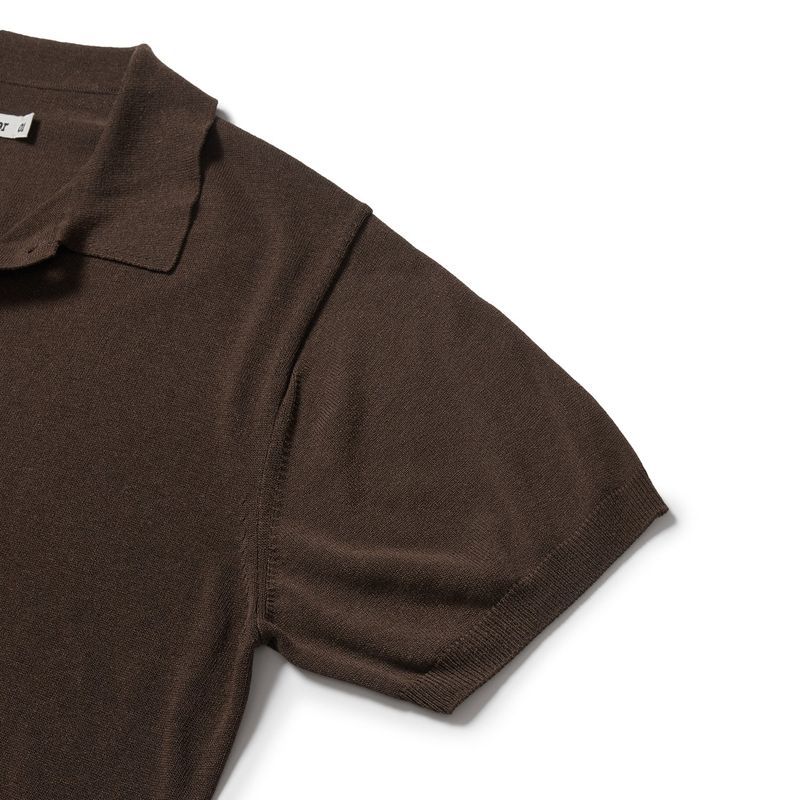 Sylvan polo shirt / Brown