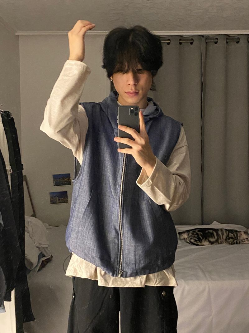 J Denim vest 2C