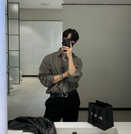 Wonderant Basic Semi-Over Shirt