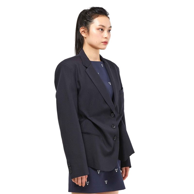 DOZI - Pinched Tailored Jacket _ Navy