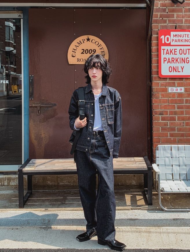 Rune Overfit Selvage Denim Jacket