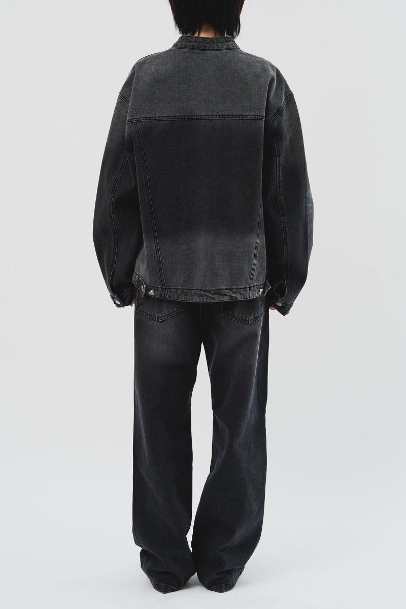 Anti Biker Denim Jacket (3color)
