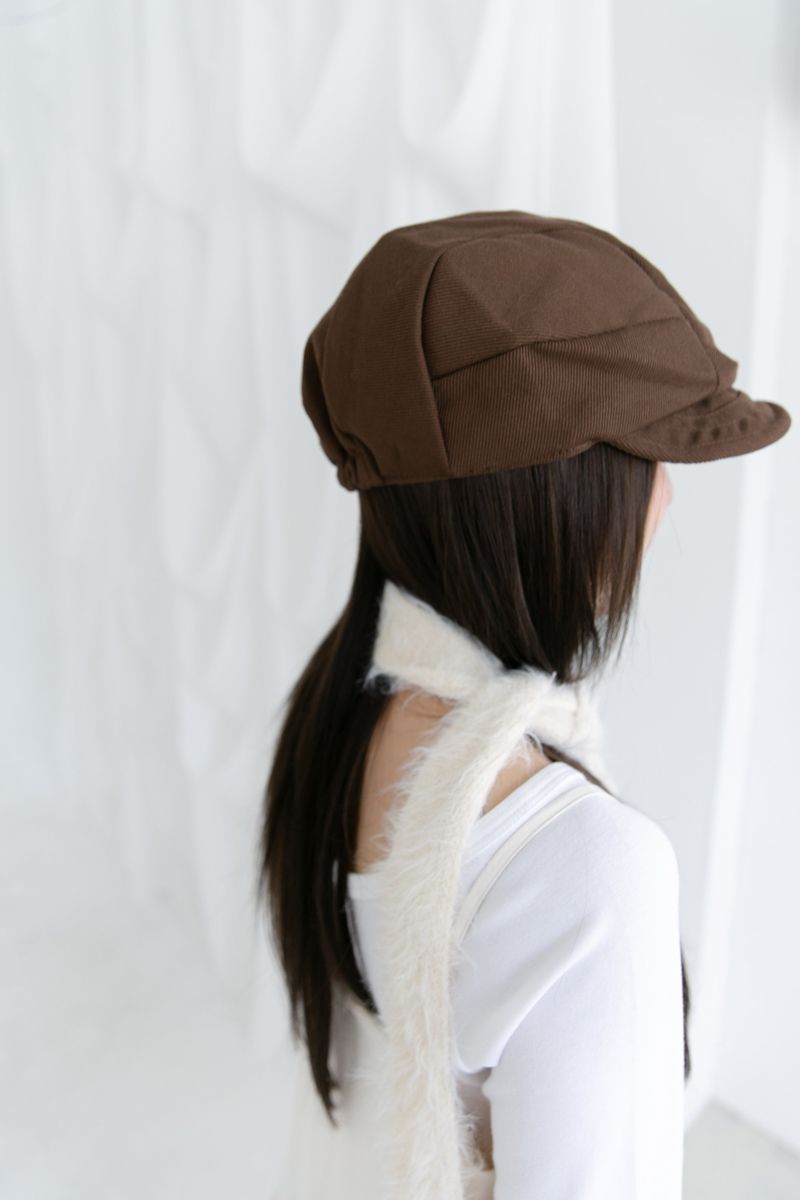 unbal newsboy cap(2colors)