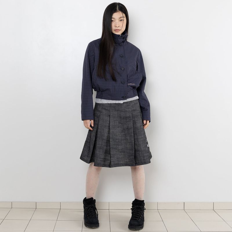 TTTTwister Pleat Skirt - Black