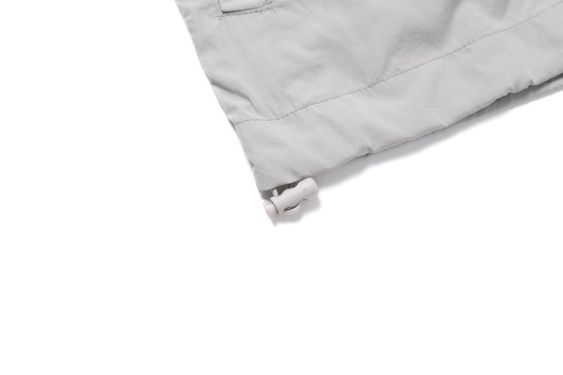 Diagonal Cut Half Windbreaker - 2COLOR