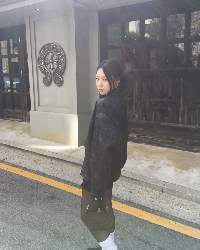 [Made] Rene leather jacket -black