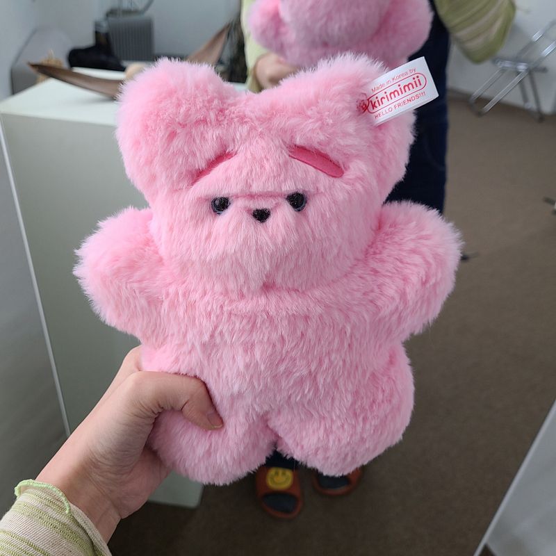 Pink Yeti Teddy bear