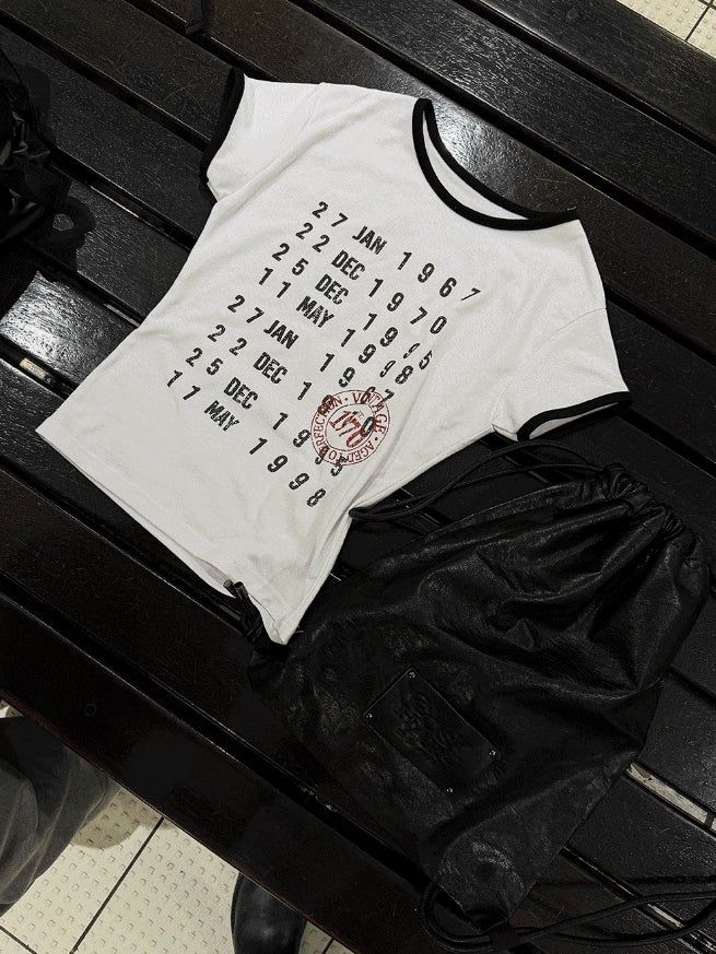 26SS★ [MADE] Ringer Archive Slim Tee