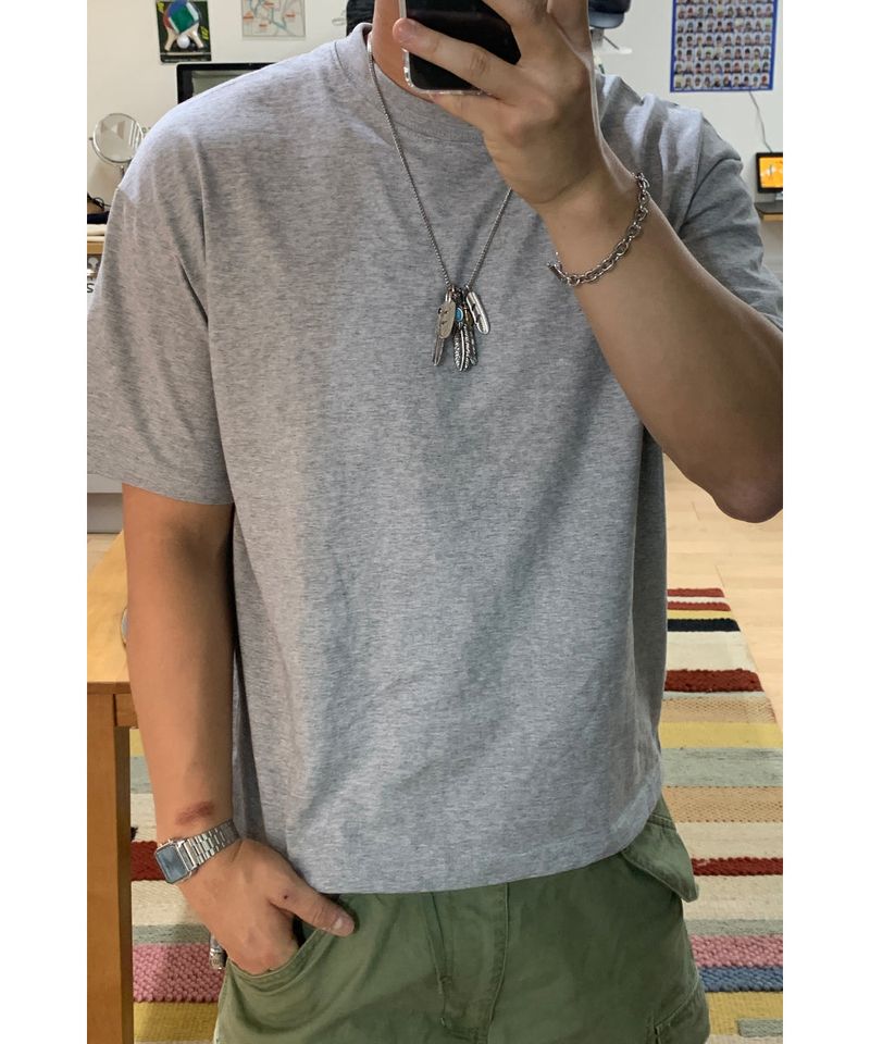 sobaq（ソバック）の「Gemstone Feather Chain Necklace（Accessories）」