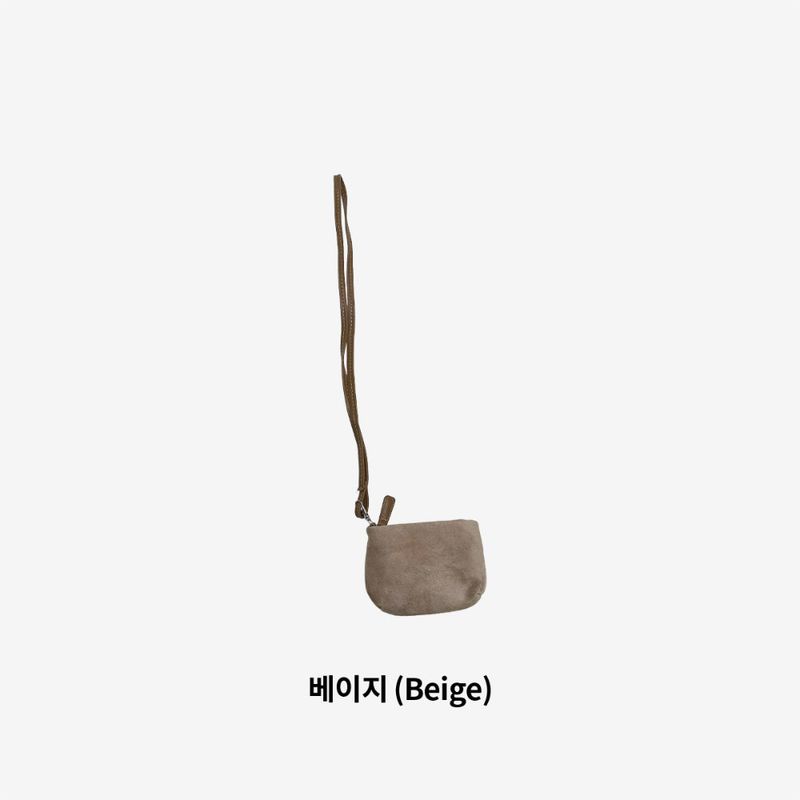 Romean Suede Strap Mini Bag