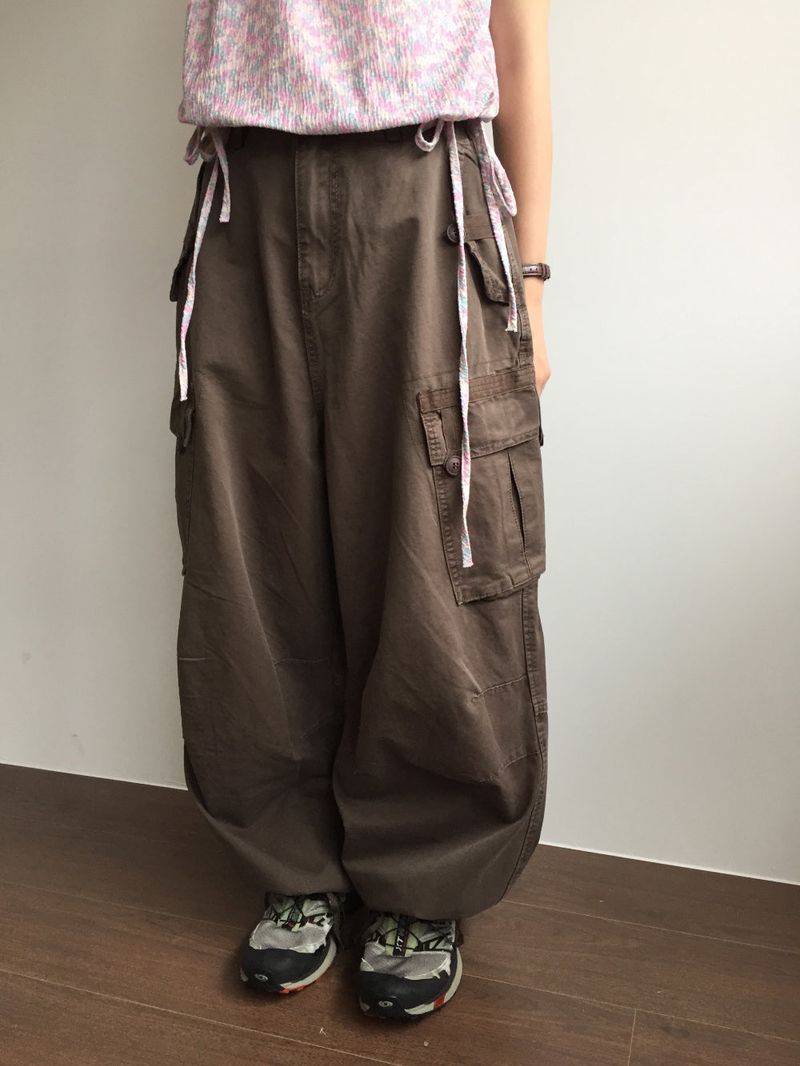 Logic Pigment Cargo Pants (2color)
