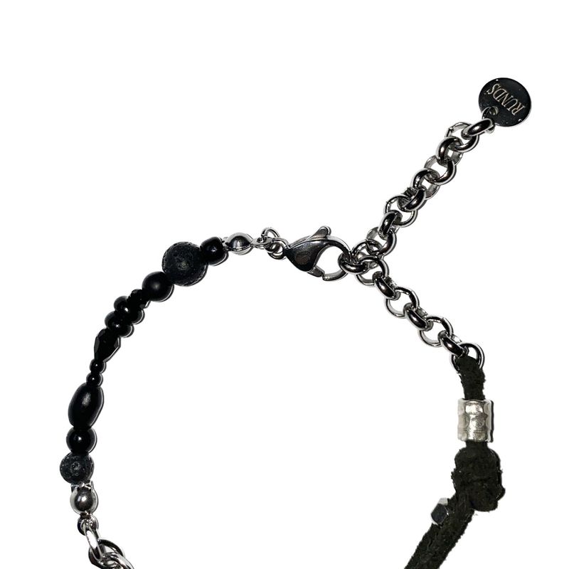 360 karen silver black mix bracelet 