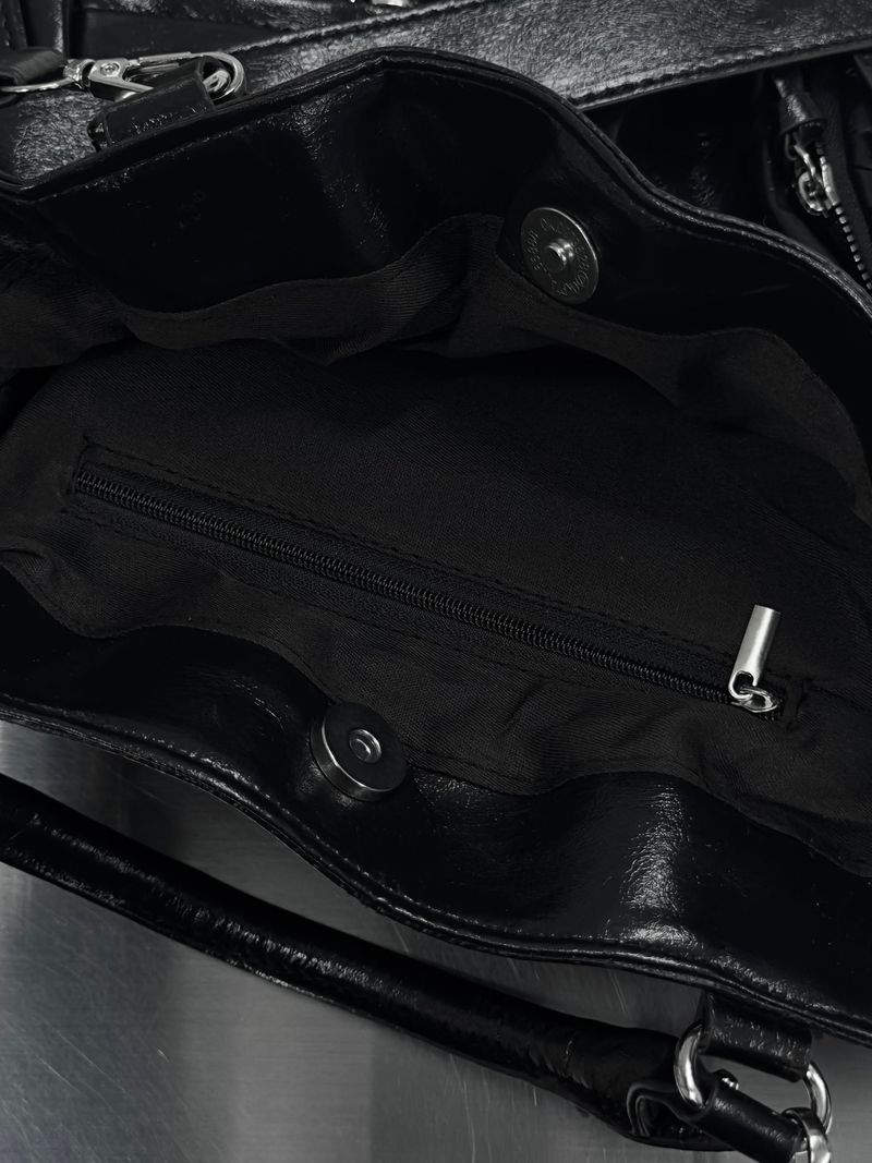 chic shirring motor bag