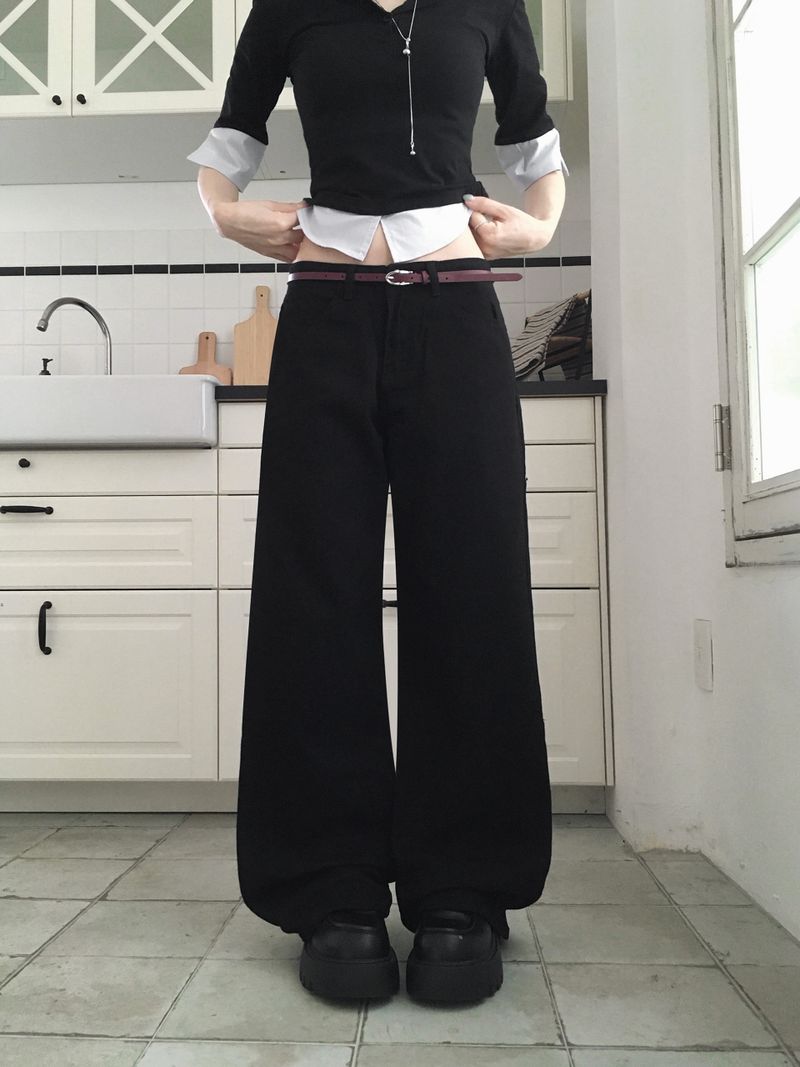 ロット ベーシック セミワイド ロング パンツ