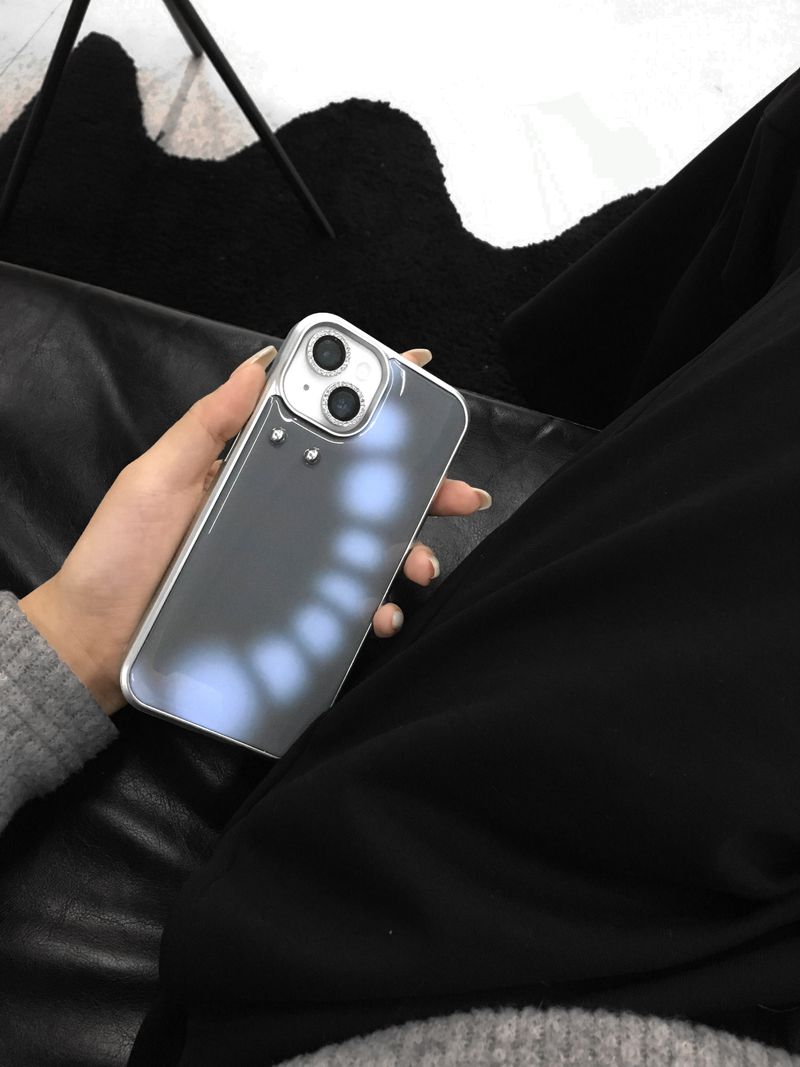 [MADE] PIERCING phone case_Blue Fog