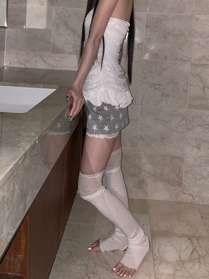 coloring knee socks(2 color)