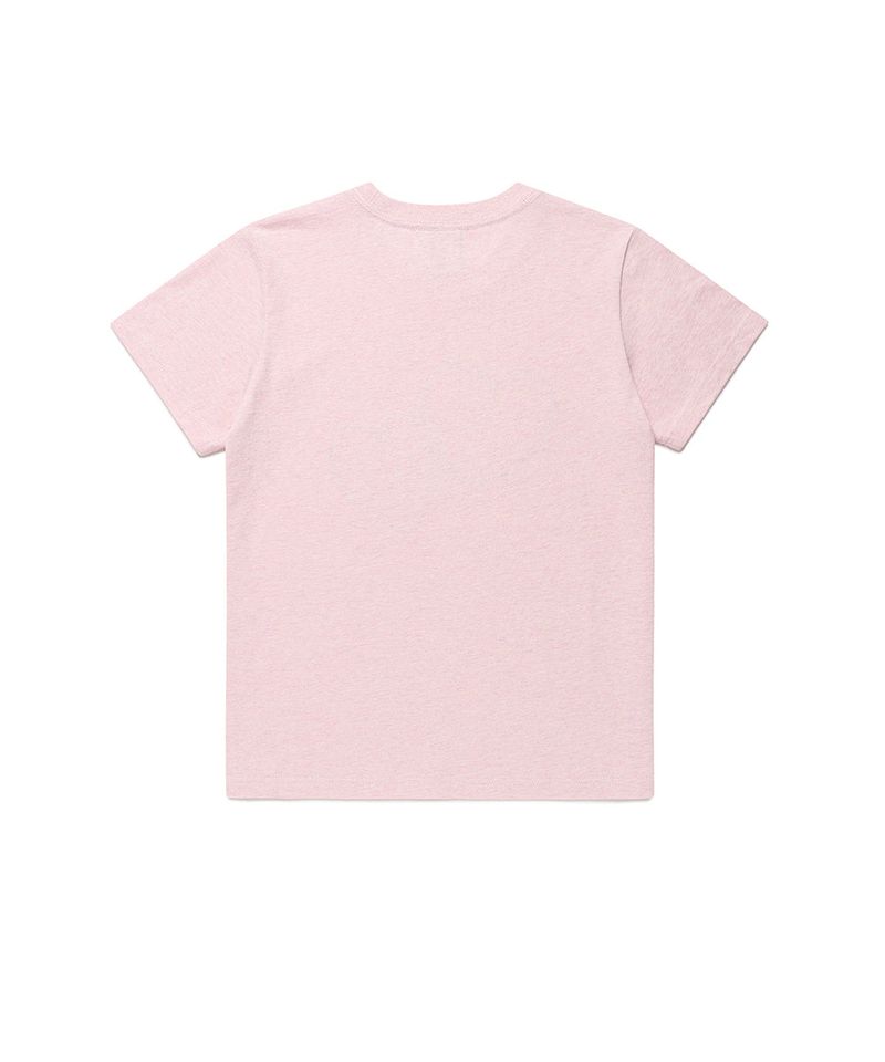 W TWIN STAR SS TEE PINK(CV2GMFT516A)