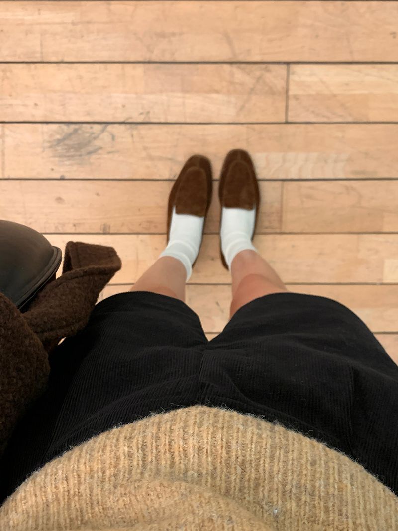 [MADE] Magita Wool V Cropped Knitwear