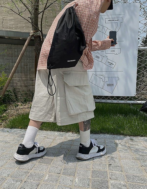 HOLY IN CODE（ホーリーインコード）の「No.0310 cago balloon wide cotton SHORTS（Pants）」
