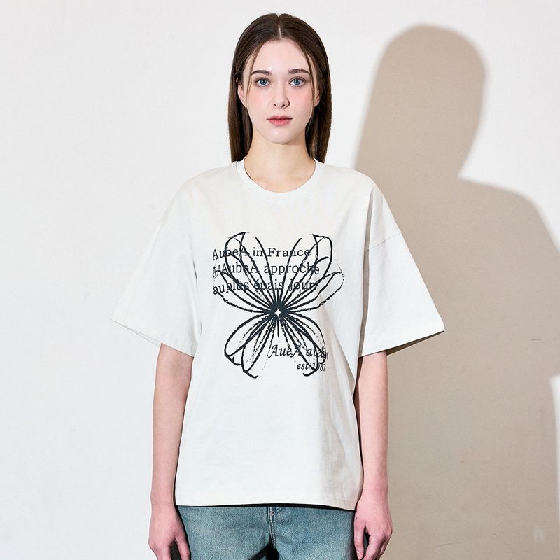 AUBEA DRAWING ATTERIER HALF T (4color)