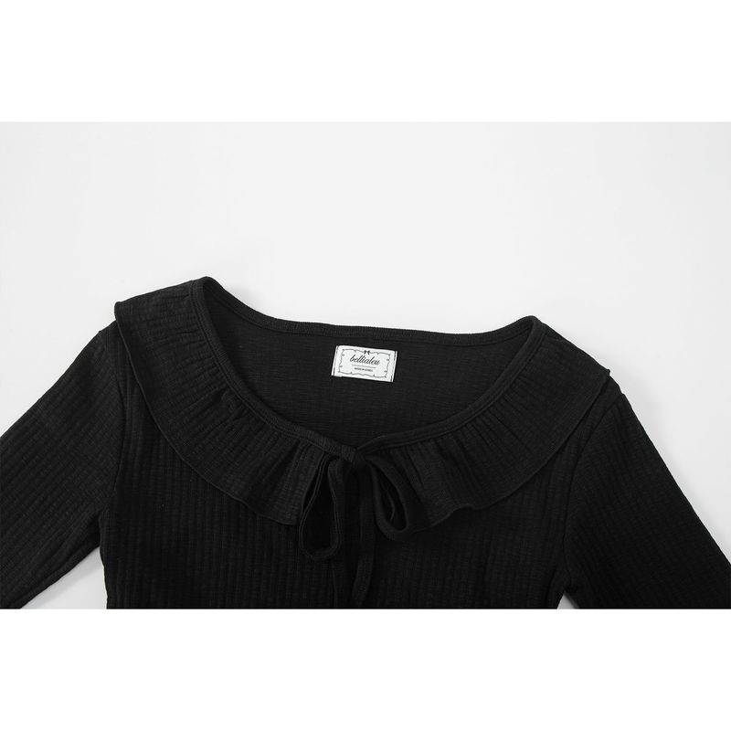 FAIRY LONG SLEEVE-BLACK