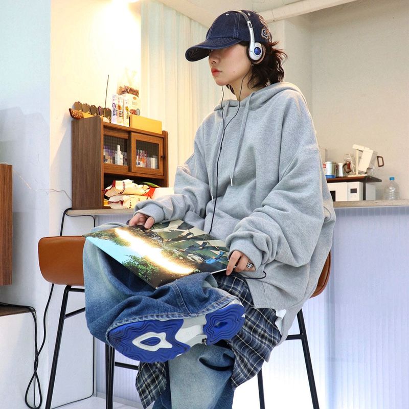 HundoP(ハンドピー)の「Real over-fit side incision hoodie (Tops)」