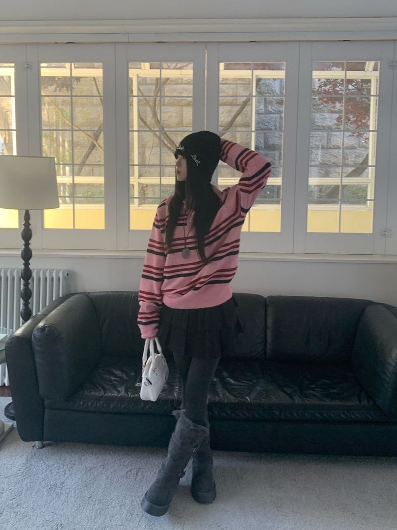 Moufee Fur-Lined Belted Long Ugg Boots