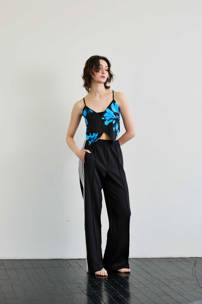 FLUTTER TOP / BLUE