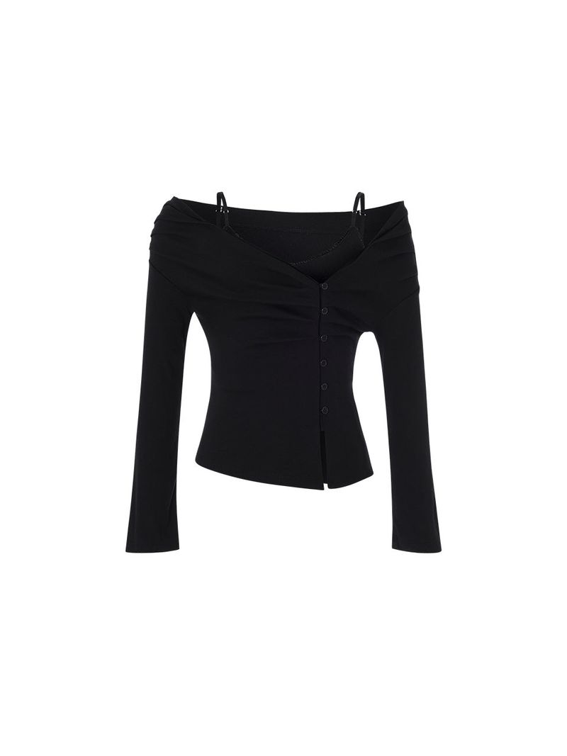 Rin cardigan set (Black)
