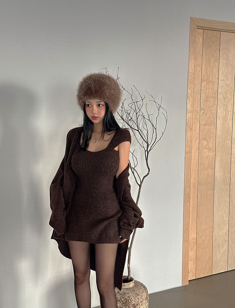 Delight-J（ディライトジェイ）の「5 color fake fur bucket hat（Hats）」