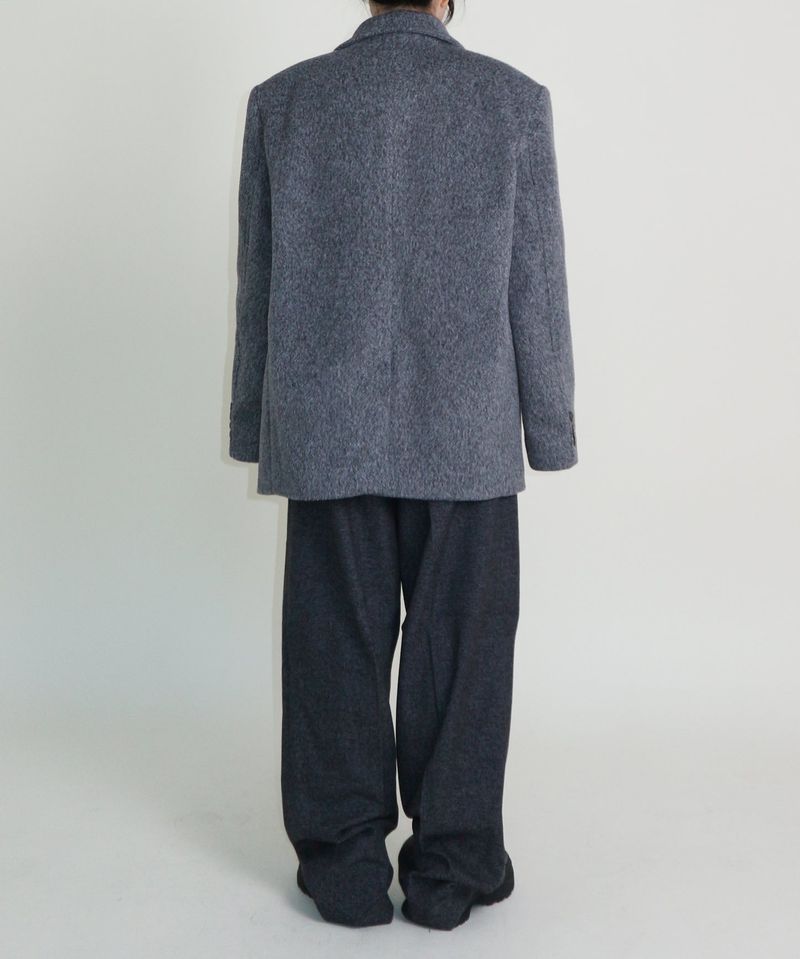Winter Alpaca Formal Single Jacket (Wool Jacket) (Lining 2 Ounces)