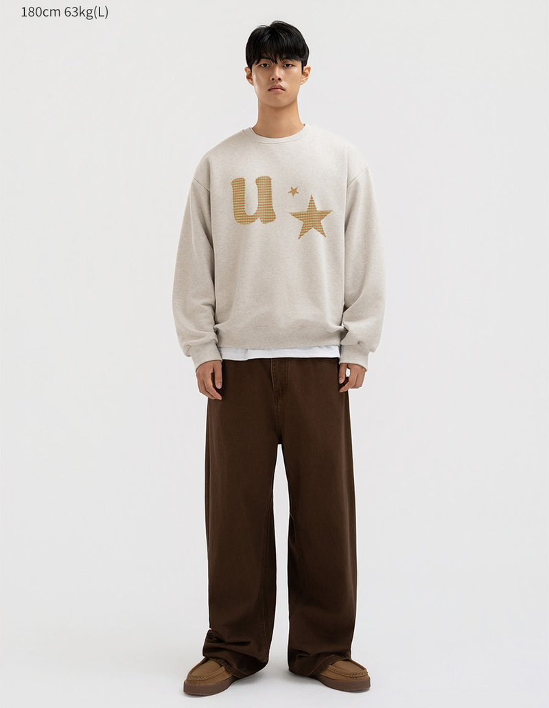 Authentic Relaxed U-Star Sweatshirt Oatmeal