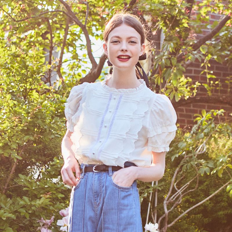 Lace Layered Blouse