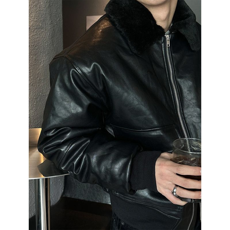  [F/W] Leather sheep mustang