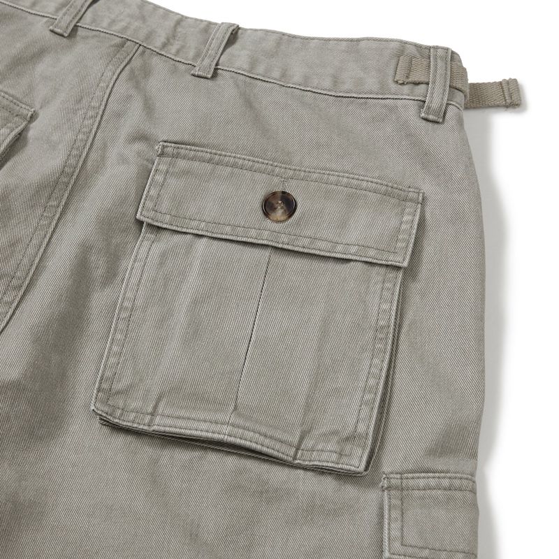 Wanderer cargo bermuda pants / Cement gray