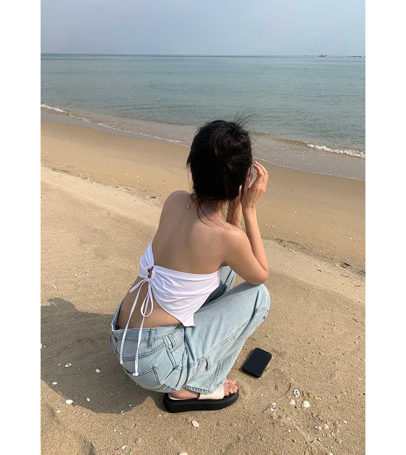 SHIRRING COTTON TOP