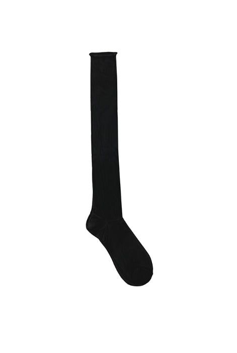 ULAN(ユレン)の「Sheer See-Through Shirred Long Knee-High Socks(Fashion Accessories)」