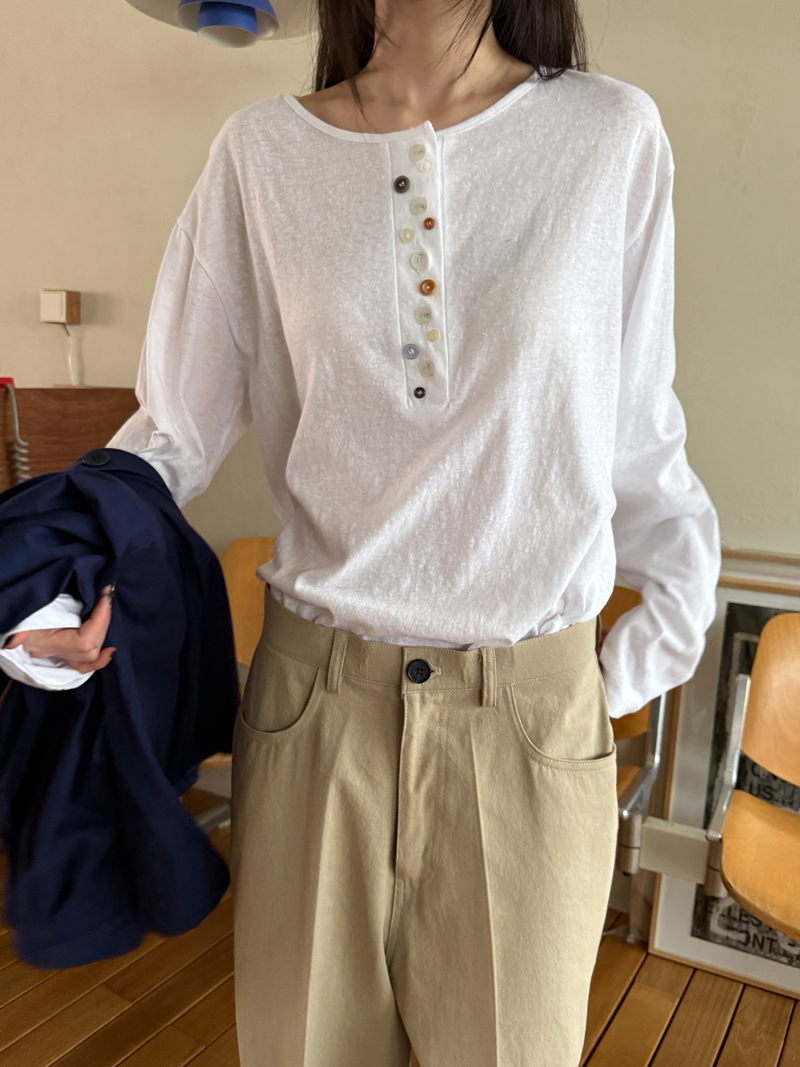 dot pocket pants