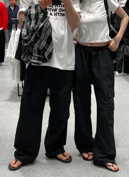 Kuiper Cargo Wide String Banding Pants