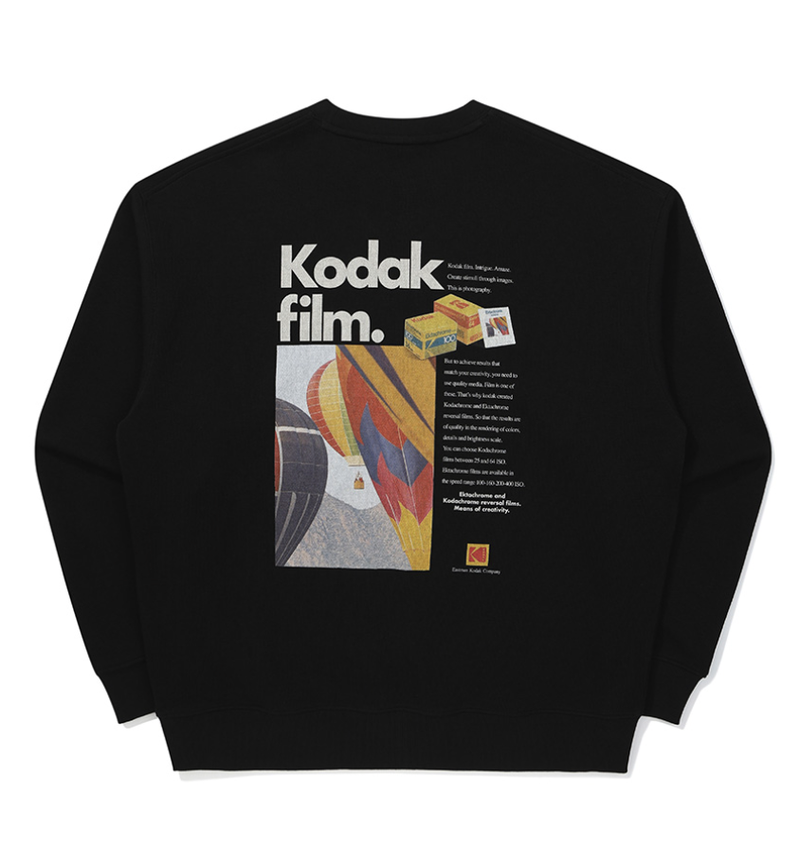 Scenery Graphic Sweatshirt【BLACK】