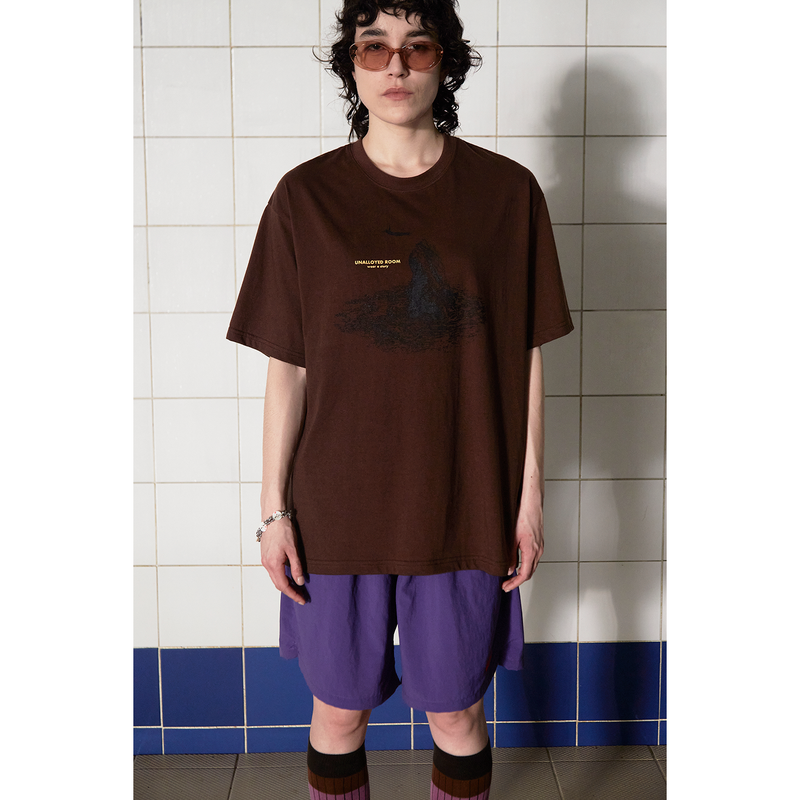 LOGO NYLON SHORT / PURPLE