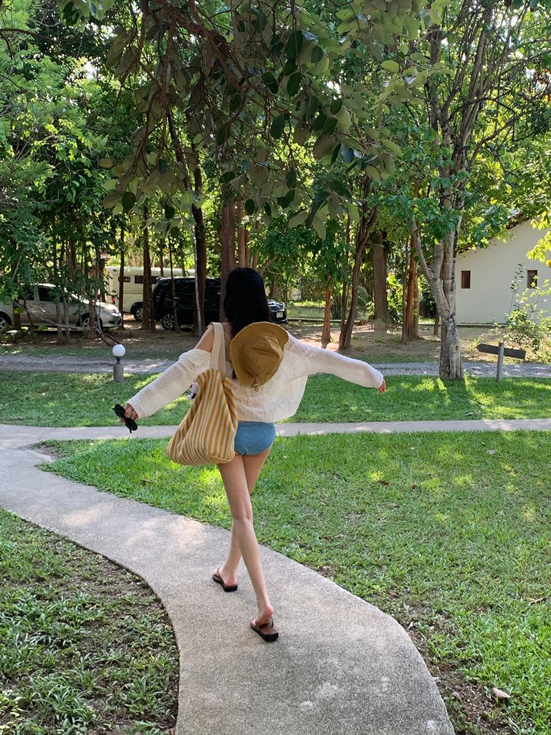 [MADE] MAYTO SUMMER KNIT CARDIGAN