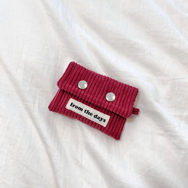 【MADE】Corduroy Mini Card Wallet